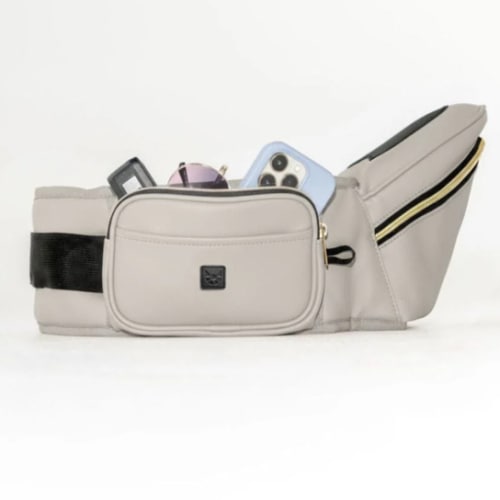 HipSurfer Hip Carrier - Taupe Vegan Leather