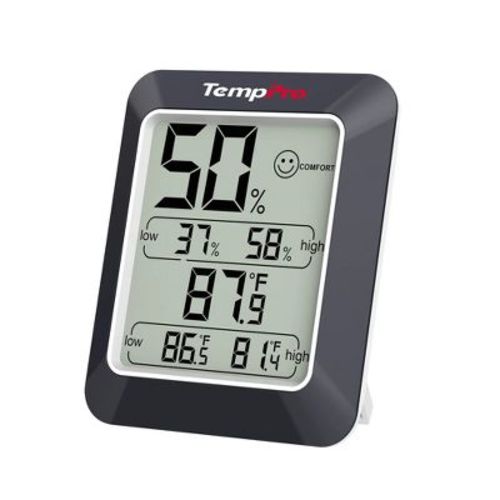TempPro TP50W Digital Hygrometer Indoor Thermometer Room Thermometer and Humidity Gauge with Temperature Humidity Monitor (Formerly ThermoPro)
