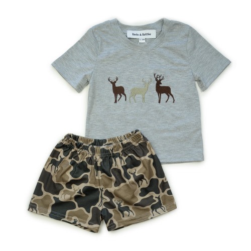 "Deer Camo" Two Piece Set