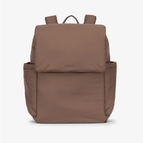 Diaper Backpack with Laptop Sleeve - HAZELNUT