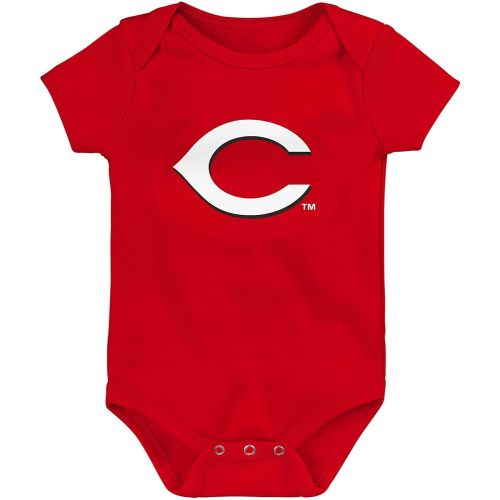 Genuine Stuff MLB Newborn & Infants 0-24 Months Primary Logo Onesie Bodysuit Romper