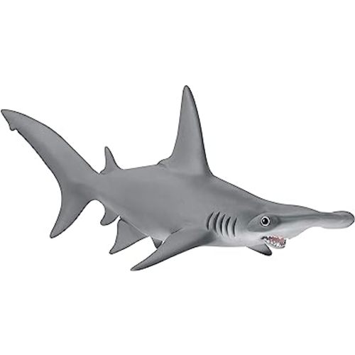 Schleich Wild Life, Animal Figurine, Animal Toys for Boys and Girls 3-8 Years Old, Hammerhead Shark, Ages 3+
