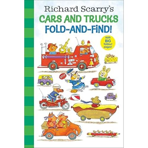 Richard Scarry's Cars and Trucks Fold-and-Find! (Richard Scarry's Busy World)