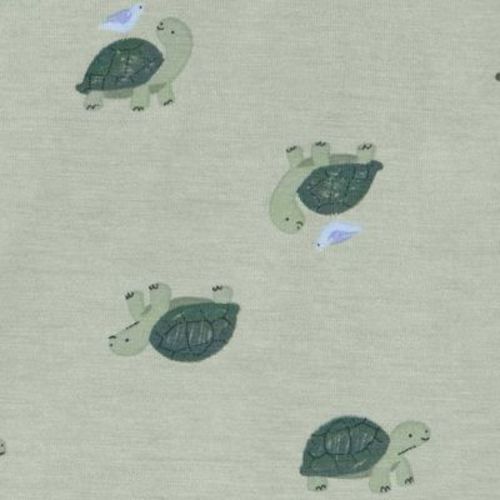 Carter's Just One You® Toddler Boys' 2pc Short Sleeve Comfy Soft Snug Fit Turtles Pajama Set - Sage Green 2T