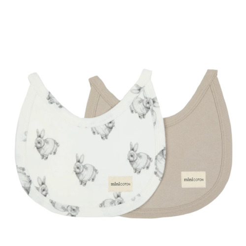 Pack Bibs Rabbit · Minicoton
