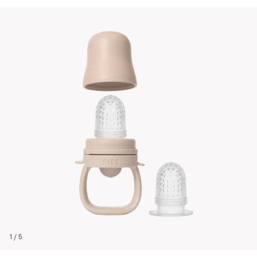 BIBS Baby Feeder - Blush | Safe & Soothing Teething Solution – Bibsworld store US