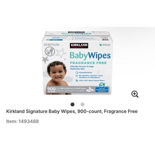 Kirkland Signature Baby Wipes Fragrance-Free | Costco