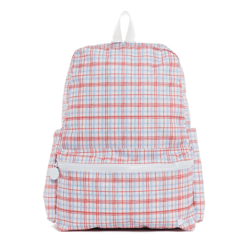 TRVL Backpacker - Classic Plaid Red