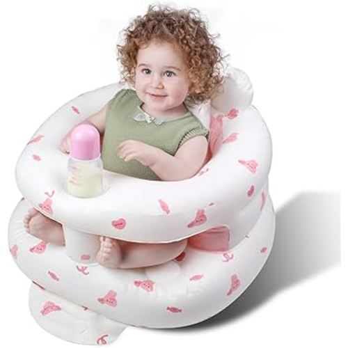 Inflatable Baby Seat | Pink Love Rabbit