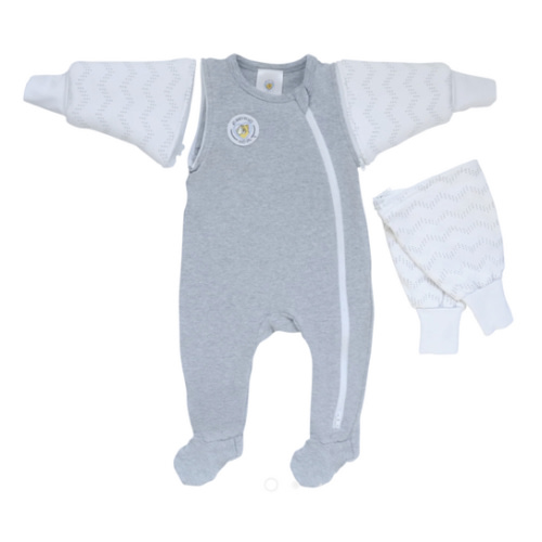 Swaddle Sleeves Footie™ & Mitten Sleeves Set – Two Baby Bears and Co.™