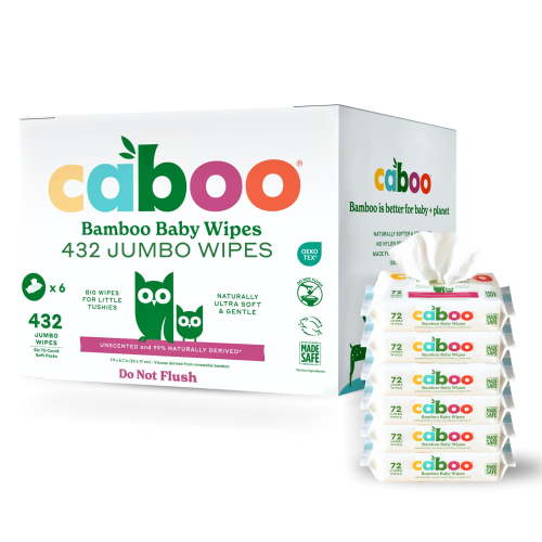 Caboo Baby Wipe Bundle 6 Pack