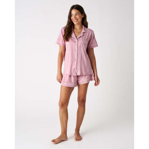 Heather Mauve Women's Pajama Set - Little Sleepies