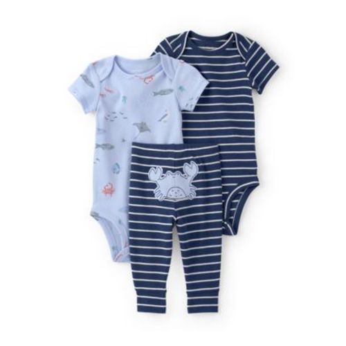 Baby Boys 3 Piece Sea Animals Set