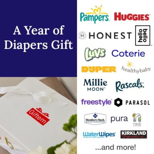 A Year of Diapers Subscription