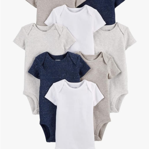 Simple Joys by Carter's Baby 8-Pack Short-Sleeve Bodysuit