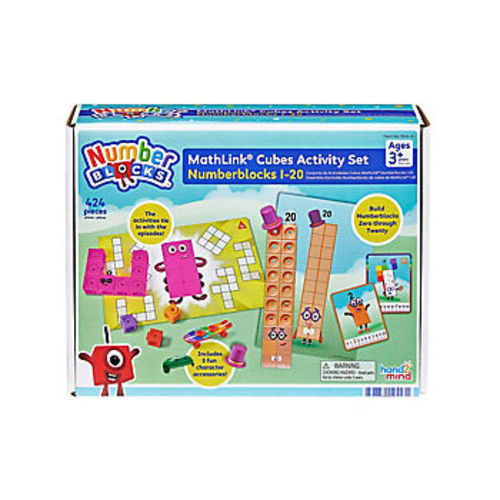 MathLink Cubes Numberblocks 1-20 Activity Set