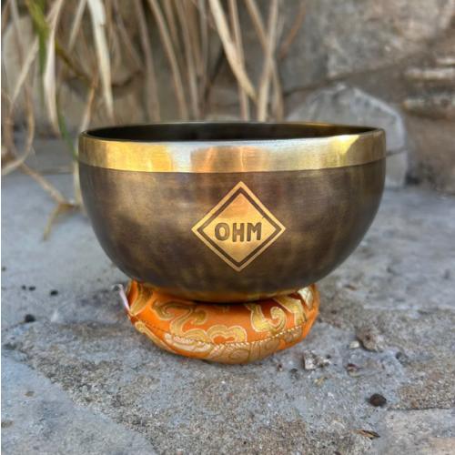 F Note 4th Octave - Legacy Collection Handmade Bronze Makers Mark Singing Bowl