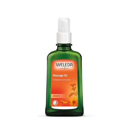 Weleda Arnica Muscle Massage Oil, 3.4 Fluid Ounce, Plant Rich Massage Oil with Birch, Sunflower and Olive Oils