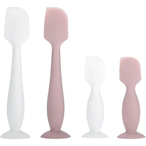 Baby Diaper Cream Spatula Applicator, 4 Pack Butt Spatula Diaper Rash Cream Applicator for Butt Paste Diaper Cream, Newborn Baby Essentials, 2 Large and 2 Mini Sizes