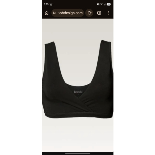 Soft nursing bra - Black | Boob Design