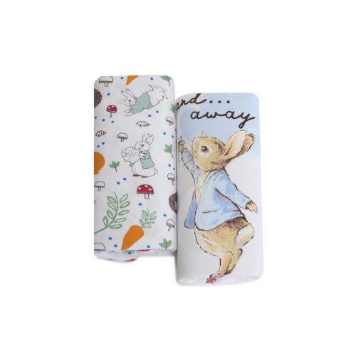 Peter Rabbit New Adventure Jersey Wrap, 2-Pack, Blue