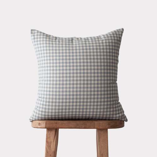 Gingham in Dusty Blue - 18" | 20" | 22" | 26"| 12x20" | 12x40" – Woven Nook