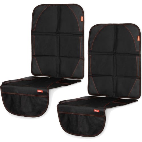 Diono Ultra Mat® 2-Pack Car Seat Protectors, Black
