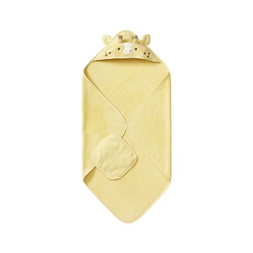 Super Soft Animal Baby Hooded Towel & Washcloth Set