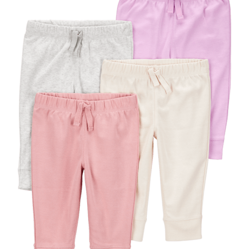 Multi Baby 4-Pack Pull-On Pants | Carter’s Oshkosh Canada