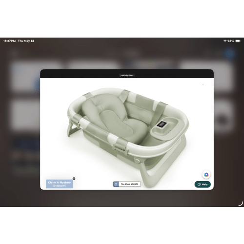 Fold 'n Store 3 Stage Baby Bathtub