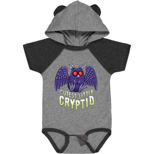 Cutest Little Cryptid Mothman Baby Bodysuit By Inktastic