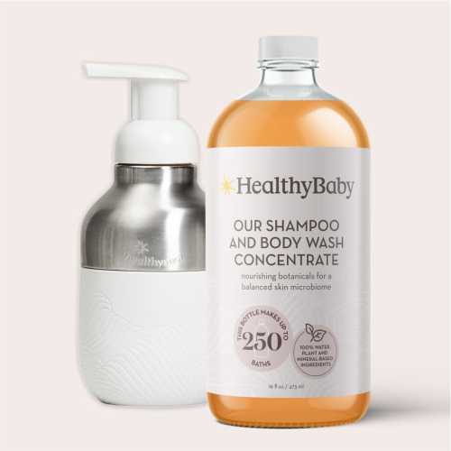 Our Shampoo and Body Wash System