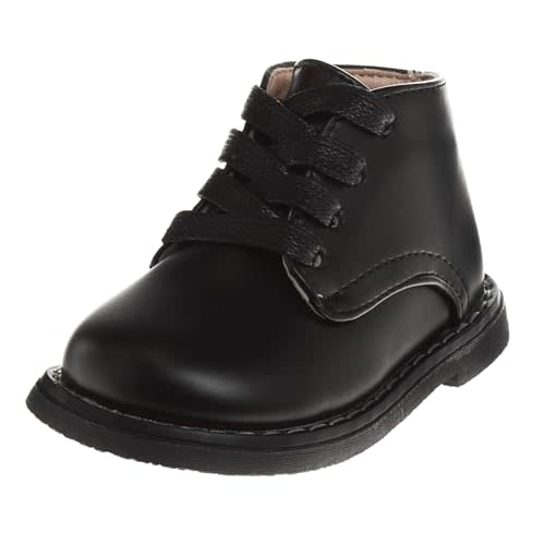 JOSMO Baby Boys Girls Unisex Walking Shoes First Step Walker Lightweight Synthetic Non-Slip High top (Infant-Toddler)