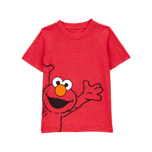 Toddler Boy Sesame Street™ Elmo Short-Sleeve Graphic Tee - Red - Carter's | Carter's