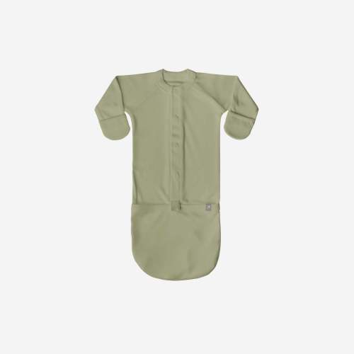 24 Hour Convertible Sleeper Baby Gown - Artichoke