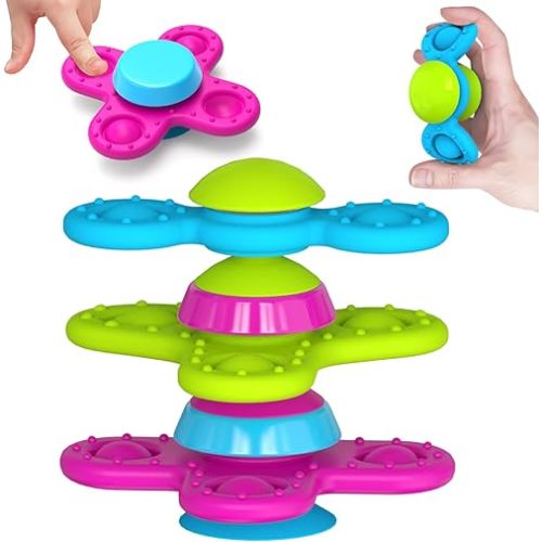 Suction Cup Spinner Toys