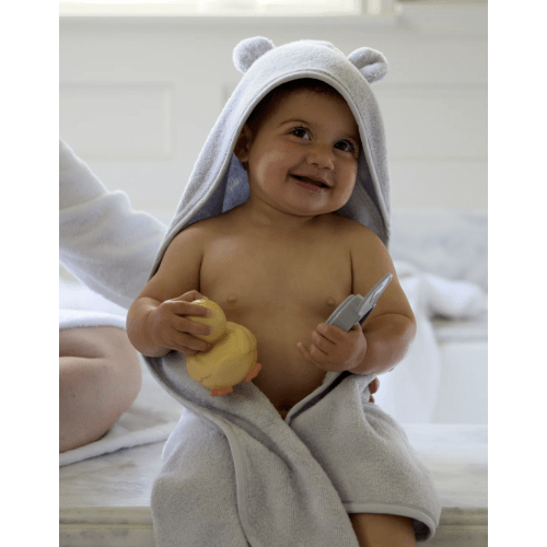 Organic Hooded Baby Towel with Ears