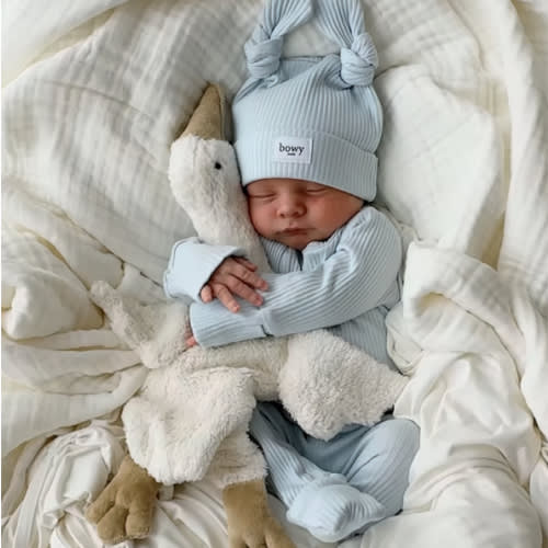Baby Onesie - Powder Blue