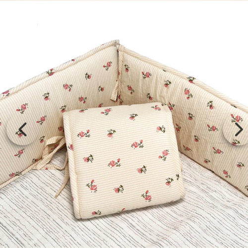 Baby Room Baby Standard Crib Decoration Padding Sets with 2 Long Sides and 2 Short Sides