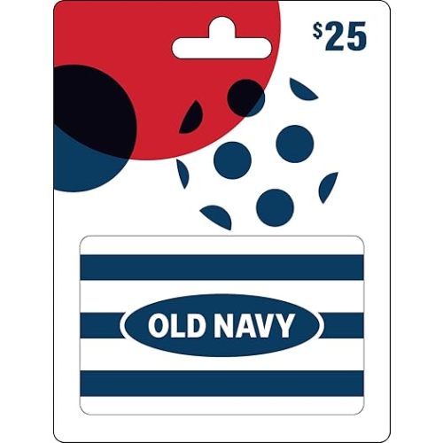 Old Navy Physical Gift Card - $25