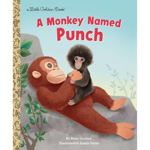 A Monkey Named Punch (Little Golden Book)