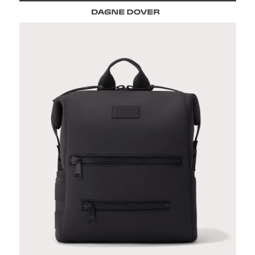 Indi Diaper Backpack in Onyx, Small
