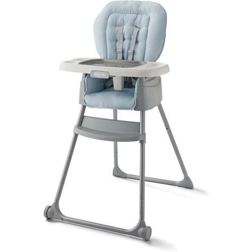 Graco Made2Grow 5-in-1 Convertible Highchair, Hudson | 5 Modes of Use: Infant Recline, Baby Highchair, Toddler Booster, Youth Stool, & Big Kid Chair; Dishwasher-Safe Tray Insert