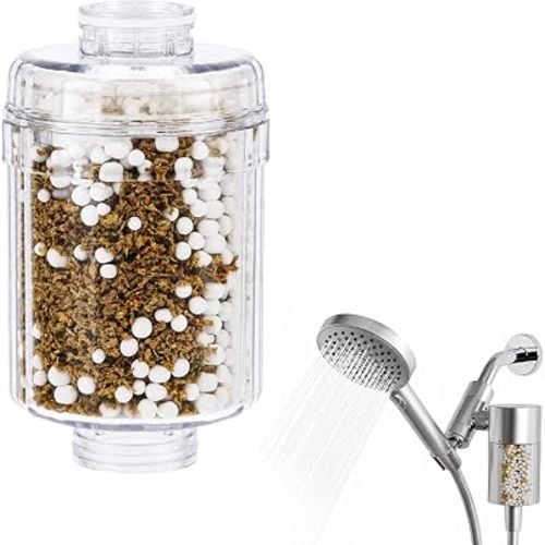 1 Pack Replacement Shower Filter for Sproos! Shower Head,2-stage filtration
