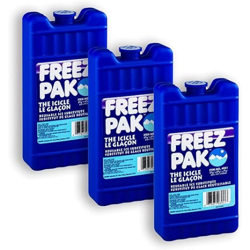 Freez Pak (3 Pack) Reusable Ice Packs, Small
