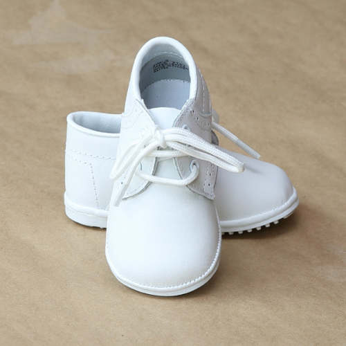 Angel Baby Boys Classic Leather Lace Ups – Petit Foot