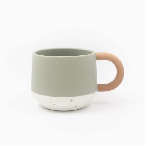 Silicone Mug - Desert Sage/Brown Speckle – Yeah Baby Goods