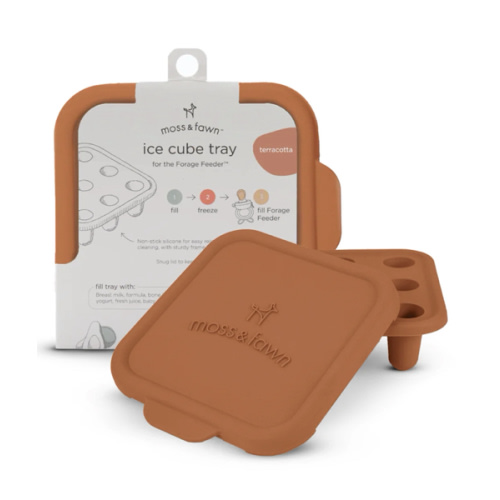 Ice Cube Tray – Perfect Portions for Forage Feeder & Baby Food Storage – Moss & Fawn