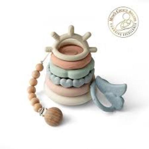 Moonkie Stacking Teething Ring