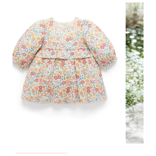Organic Wild Flower Dress